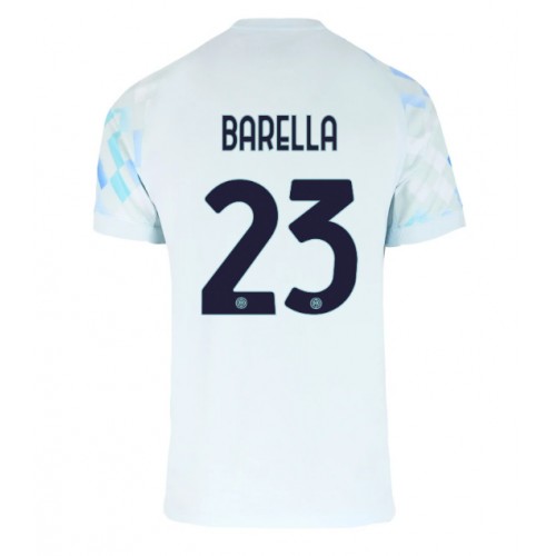 Inter Milan Nicolo Barella #23 Replika Bortatröja 2025-26 Kortärmad